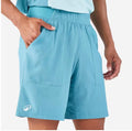 Short de padel respirant homme - kuikma dry bleu